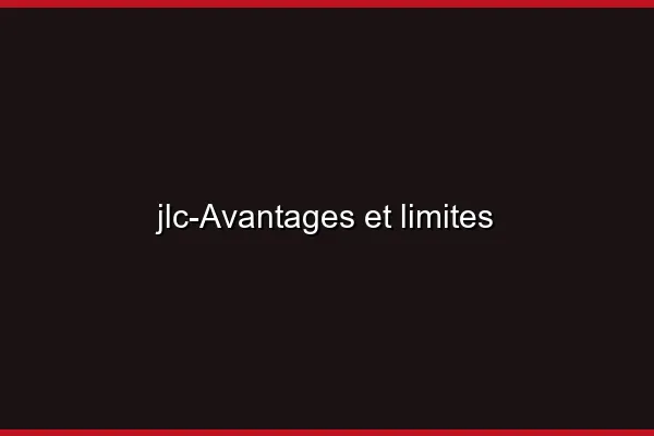 Avantages et limites